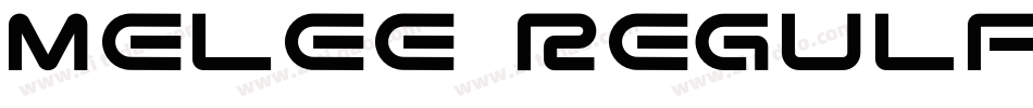 Melee Regular字体转换